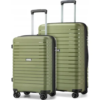 Kono Sada pevných polypropylenových kufrů KSK2595-GN/BK-20/24, 38 l