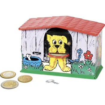 Pokladnička Goki Plechová pokladnička pejsek