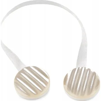 Příslušenství pro záclonu a závěs Magnetická spona na závěsy Stoklasa 35 cm 10 světle krémová