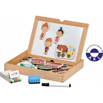 ostatní stavebnice Magnetická skládačka pro děti - Ideální Dárek pro 3leté děti