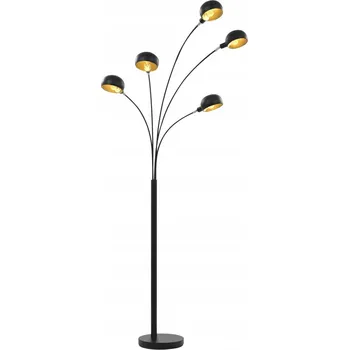 Stojací lampa Stojací lampa XLoffers, 200 cm, 5 x E14, černá-zł