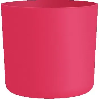 Květináč Květináč 22 cm plast červený