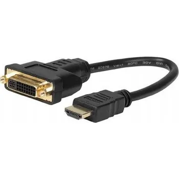Video kabel Microconnect DVIHDMI15CM adaptér HDMI na DVI, černý