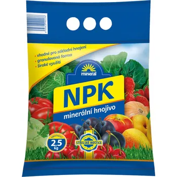 Hnojivo Vícesložkové hnojivo NB Minerals granulát 2,5 kg