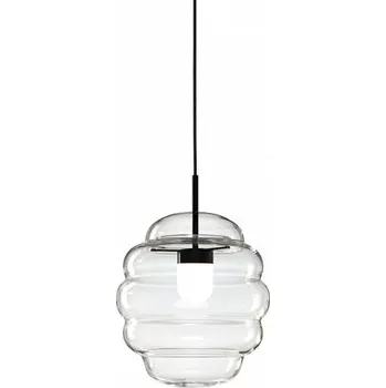 Bomma Luxusní závěsné svítidlo Blimp medium, ø 45 cm bez baldachýnu Barva: Čiré sklo