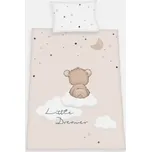 baby best oboustranné povlečení do postýlky 100 x 135 cm little dreamer