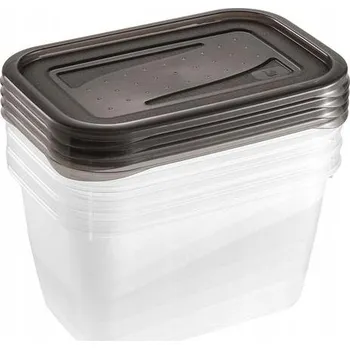 Dóza na potraviny Nádoba na potraviny, hermetická, 4 x 0,75 l - Fredo - Keeeper