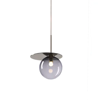 Bomma Luxusní závěsné svítidlo Umbra s baldachýnem, E27 Barva: Kouřová