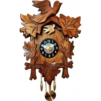 Hodiny Nástěnné hodiny Gacek hnědé 11,5 cm