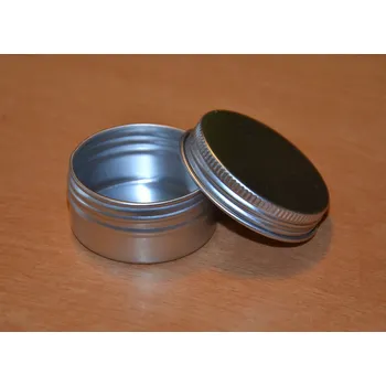 Hliníkový kelímek 15 ml – na kosmetiku, masti a balzámy