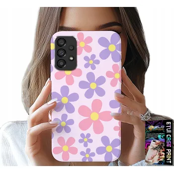 Pouzdro na mobilní telefon POUZDRO pro SAMSUNG GALAXY A33 5G - Barevné Sedmikrásky, Sedmikráska, Květiny