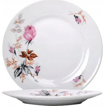 Talíř Mělký jídelní talíř Koko Suchá růže 24 cm