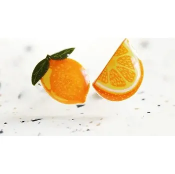 Náušnice Náušnice Citrony pecky - kokino