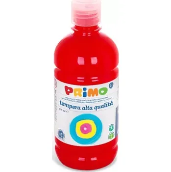 Výtvarná barva tempera Primo 500ml - červená