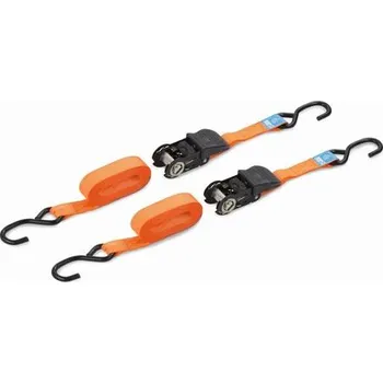 Upínací popruh Upínací popruh ráčnový s háky 225kg / 4,5m (sada 2ks) HIGH QUALITY Kreator KRTH40806