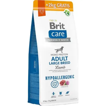 Krmivo pro psa Brit Care Hypoallergenic Adult Large Breed Lamb 2x14 kg SLEVA 3%