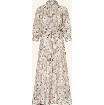 Dámské šaty Dea Kudibal Dámské Lněné Šaty Palmadea S 3/4 Rukávy, režná /...