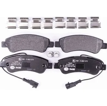 Brzdová destička Hella 8DB 355 021-901 Sada brzdových destiček, kotoučové brzdy