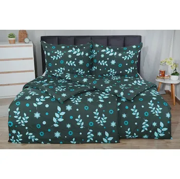 Povlečení Povlečení mikrosatén 4dílné BARY šedé