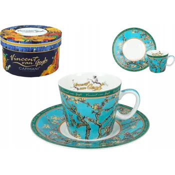 Šálek na espresso - V. Van Gogh, Kvetoucí Mandloň (CARMANI)