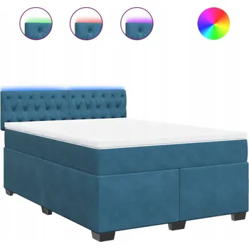 Postel Jednolůžková dřevěná postel VidaXL 140x200 cm bílá