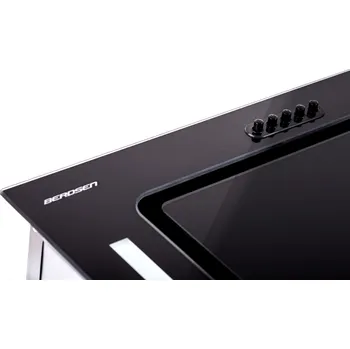 Digestoř KUCHYŇSKÁ DIGESTOŘ POD SKŘÍŇKU LED ČERNÁ 52cm BERDSEN Odsavač Par