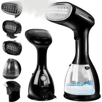 Praní a péče o prádlo NAPAŘOVAČ ODĚVŮ ŽEHLIČKA PARNÍ STEAMER NA ODĚVY SADA PŘÍSLUŠENSTVÍ KLIP 7v1