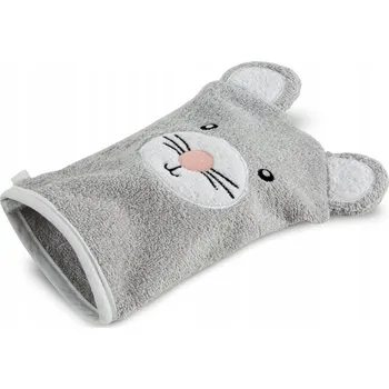 Přehoz s s kapucí Eurofirany 21 x 15 cm stříbrný