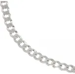 Zlatnictví Helios Stříbrný řetízek pancer Velikost: 60cm, Váha: 11,10g