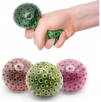 Obraz Mačkací Hračka antistresový NEON BEANS SQUISH BALL