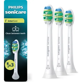 Náhradní hlavice k elektrickému kartáčku Philips SONICARE HX9003/87 náhradní hlavice na kartáček 2+1 zdarma HX9003/87 Bílé, 3 ks/1 bal.