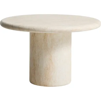 Zahradní stůl Kave Home Béžový cementový zahradní stůl Drasi Ø 122 cm