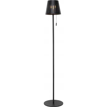 Stojací lampa Venkovní stojací lampa černá s 3-stupňovým stmíváním LED