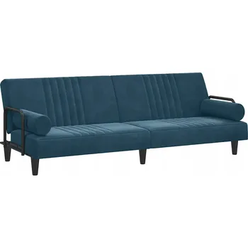 Pohovka Pohovka VidaXL 205 x 100 cm látka modrá