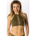 GoldBee Plavky Vrchní Díl Pro Pevný Dekolt Moss Green Barva: Moss Green, Velikost: M