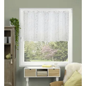 Záclona Home Wohnideen vitrážková záclona 52001 RIALMO&nbsp;0105 bila&nbsp;75x140 cm (v x s)