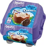 Milka plněná vajíčka mléčným krémem Oreo 4 ks, 128g
