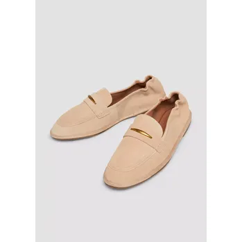 Dámská obuv s.Oliver kožené mokasíny 2177557 béžové Velikost: 39