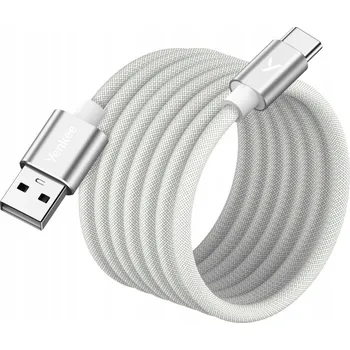 Datový kabel Kabel Yenkee USB - USB typ C 1,5 m šedý