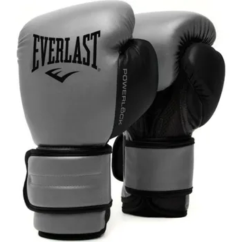 Sportovní chránič Boxerské rukavice EVERLAST POWERLOCK 2R šedo-černé 14 oz
