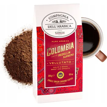 Káva Mletá káva Kolumbie 100% Arabika 125 g CORSINI