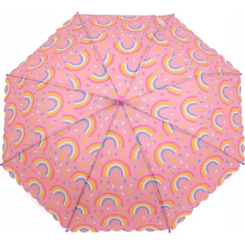 Deštník Dětský automatický deštník duha, dinosaurus, raketa, koťátko