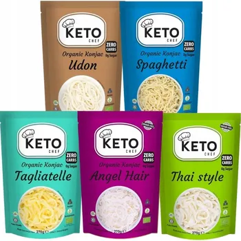 Keto Chef Konjakové nudle Wok Bezlepkové BIO 270 g