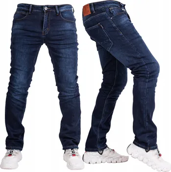 Pánské kalhoty Pánské tmavě modré DŽÍNOVÉ ZATEPLENÉ kalhoty DUMBO vel. 38