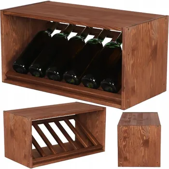 Stojan na víno Modulární stojan na víno RW61 (1 šikmá ležnice) Bronzový