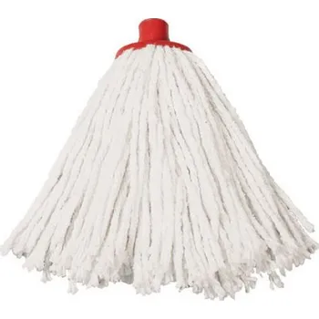 mop Bavlněný třásňový mop, červený
