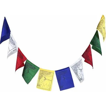 Tibetské modlitební praporky Čtyři přátelé délka cca 180 cm