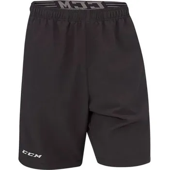 CCM Kraťasy CCM Team Woven SR, Barva BLK, Velikost S 274005