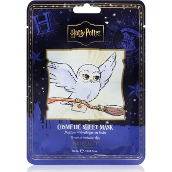 Pleťová maska Mad Beauty Harry Potter Hedwig plátýnková maska s aloe vera 25 ml