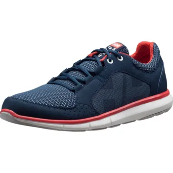 Dámské slipry Helly Hansen Women's Ahiga V4 Hydropower Tenisky Navy/Off White/Cayenne 38